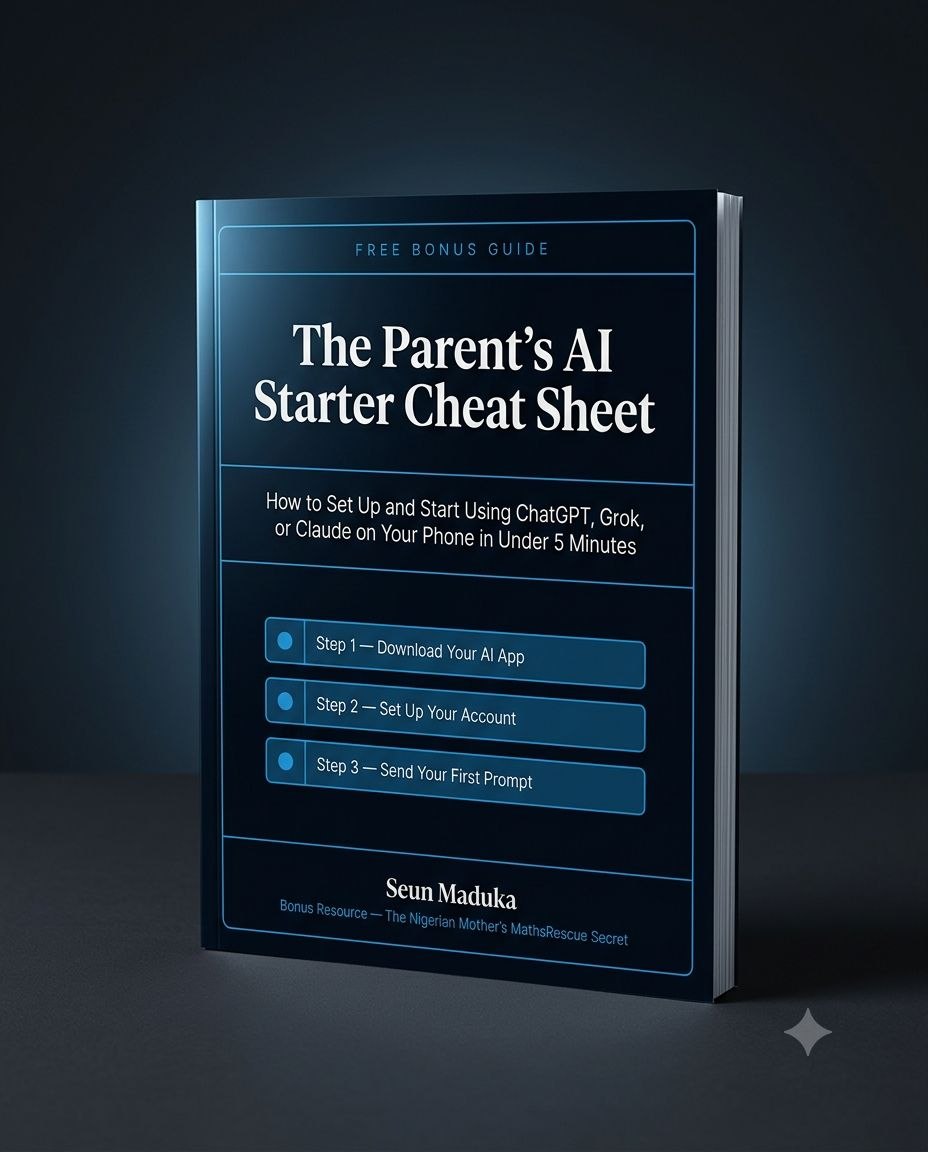 The Parent's AI Starter Cheat Sheet